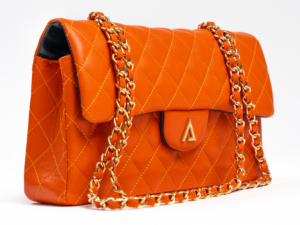 Luxury Tangerine Purse